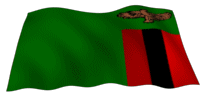 Zambian flag.
